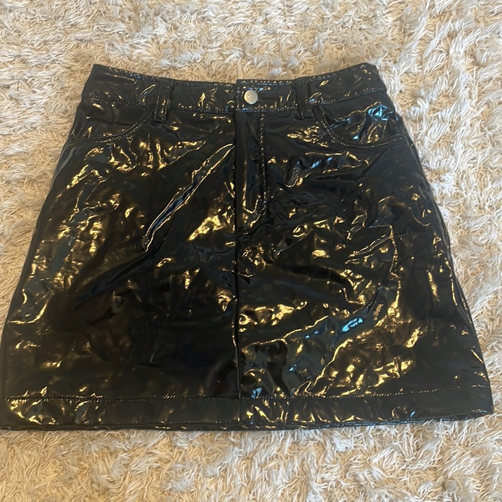 Jordyn Jagger, black, shiny, mini skirt! Never worn!!!!